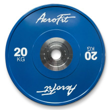 Aerofit AFBDC 20 кг бамперные диски для кроссфита, цветные