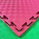 Мягкий модульный пол для детских игровых комнат 100x100 см, толщина 1,2 см красный