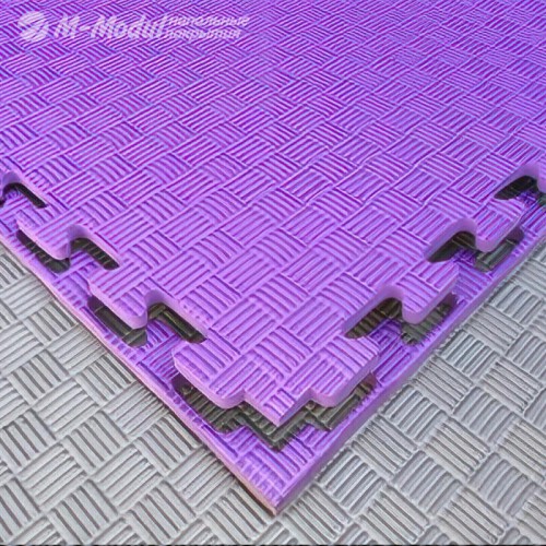 Мягкий модульный пол для детских игровых комнат 100x100 см, толщина 1,2 см