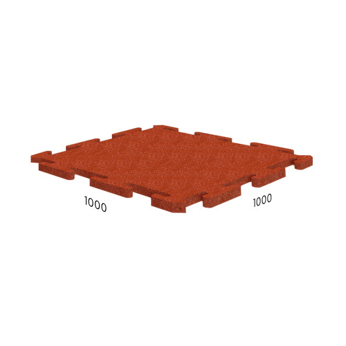 Резиновое покрытие Rubblex Active Puzzle 1000x1000