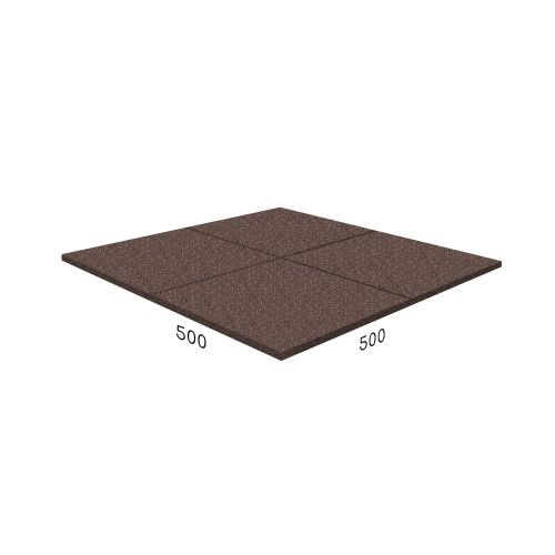Резиновое покрытие Rubblex Sport 500x500 мм.
