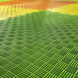 Мягкий модульный пол для детских игровых комнат 100x100 см., толщина 1,2 см