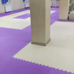 Мягкий модульный пол для детских игровых комнат 100x100 см., толщина 1,2 см